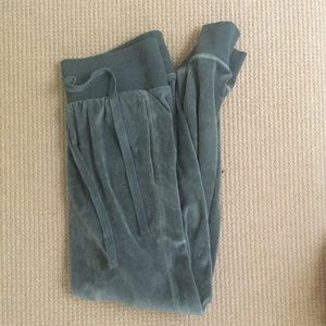 Velvet joggers
